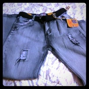 Boys Size 16 GS115 Vintage Black jeans.